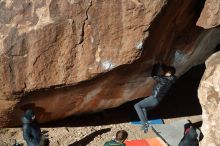 Bouldering in Hueco Tanks on 12/29/2019 with Blue Lizard Climbing and Yoga

Filename: SRM_20191229_1206400.jpg
Aperture: f/5.6
Shutter Speed: 1/250
Body: Canon EOS-1D Mark II
Lens: Canon EF 50mm f/1.8 II