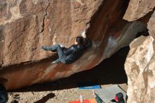 Bouldering in Hueco Tanks on 12/29/2019 with Blue Lizard Climbing and Yoga

Filename: SRM_20191229_1207020.jpg
Aperture: f/5.6
Shutter Speed: 1/250
Body: Canon EOS-1D Mark II
Lens: Canon EF 50mm f/1.8 II