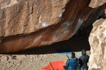 Bouldering in Hueco Tanks on 12/29/2019 with Blue Lizard Climbing and Yoga

Filename: SRM_20191229_1210270.jpg
Aperture: f/5.6
Shutter Speed: 1/250
Body: Canon EOS-1D Mark II
Lens: Canon EF 50mm f/1.8 II