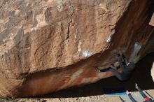 Bouldering in Hueco Tanks on 12/29/2019 with Blue Lizard Climbing and Yoga

Filename: SRM_20191229_1211030.jpg
Aperture: f/5.6
Shutter Speed: 1/250
Body: Canon EOS-1D Mark II
Lens: Canon EF 50mm f/1.8 II