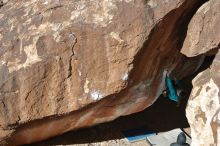 Bouldering in Hueco Tanks on 12/29/2019 with Blue Lizard Climbing and Yoga

Filename: SRM_20191229_1215260.jpg
Aperture: f/5.0
Shutter Speed: 1/250
Body: Canon EOS-1D Mark II
Lens: Canon EF 50mm f/1.8 II