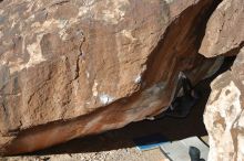 Bouldering in Hueco Tanks on 12/29/2019 with Blue Lizard Climbing and Yoga

Filename: SRM_20191229_1216430.jpg
Aperture: f/5.0
Shutter Speed: 1/250
Body: Canon EOS-1D Mark II
Lens: Canon EF 50mm f/1.8 II