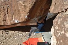 Bouldering in Hueco Tanks on 12/29/2019 with Blue Lizard Climbing and Yoga

Filename: SRM_20191229_1218520.jpg
Aperture: f/5.0
Shutter Speed: 1/250
Body: Canon EOS-1D Mark II
Lens: Canon EF 50mm f/1.8 II