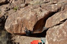 Bouldering in Hueco Tanks on 12/29/2019 with Blue Lizard Climbing and Yoga

Filename: SRM_20191229_1227590.jpg
Aperture: f/8.0
Shutter Speed: 1/250
Body: Canon EOS-1D Mark II
Lens: Canon EF 16-35mm f/2.8 L