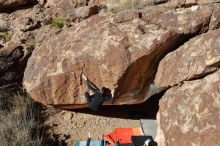 Bouldering in Hueco Tanks on 12/29/2019 with Blue Lizard Climbing and Yoga

Filename: SRM_20191229_1228040.jpg
Aperture: f/8.0
Shutter Speed: 1/250
Body: Canon EOS-1D Mark II
Lens: Canon EF 16-35mm f/2.8 L