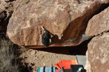 Bouldering in Hueco Tanks on 12/29/2019 with Blue Lizard Climbing and Yoga

Filename: SRM_20191229_1228160.jpg
Aperture: f/8.0
Shutter Speed: 1/250
Body: Canon EOS-1D Mark II
Lens: Canon EF 16-35mm f/2.8 L