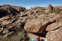 Bouldering in Hueco Tanks on 12/29/2019 with Blue Lizard Climbing and Yoga

Filename: SRM_20191229_1251480.jpg
Aperture: f/8.0
Shutter Speed: 1/250
Body: Canon EOS-1D Mark II
Lens: Canon EF 16-35mm f/2.8 L