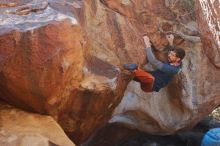 Bouldering in Hueco Tanks on 12/29/2019 with Blue Lizard Climbing and Yoga

Filename: SRM_20191229_1348050.jpg
Aperture: f/4.5
Shutter Speed: 1/320
Body: Canon EOS-1D Mark II
Lens: Canon EF 50mm f/1.8 II