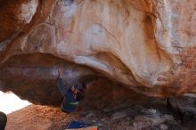 Bouldering in Hueco Tanks on 12/29/2019 with Blue Lizard Climbing and Yoga

Filename: SRM_20191229_1406570.jpg
Aperture: f/3.5
Shutter Speed: 1/320
Body: Canon EOS-1D Mark II
Lens: Canon EF 16-35mm f/2.8 L