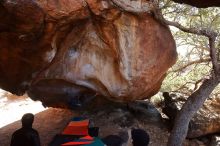 Bouldering in Hueco Tanks on 12/29/2019 with Blue Lizard Climbing and Yoga

Filename: SRM_20191229_1407040.jpg
Aperture: f/4.5
Shutter Speed: 1/320
Body: Canon EOS-1D Mark II
Lens: Canon EF 16-35mm f/2.8 L