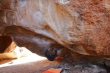 Bouldering in Hueco Tanks on 12/29/2019 with Blue Lizard Climbing and Yoga

Filename: SRM_20191229_1418400.jpg
Aperture: f/4.0
Shutter Speed: 1/250
Body: Canon EOS-1D Mark II
Lens: Canon EF 16-35mm f/2.8 L