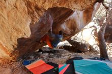 Bouldering in Hueco Tanks on 12/29/2019 with Blue Lizard Climbing and Yoga

Filename: SRM_20191229_1422310.jpg
Aperture: f/4.0
Shutter Speed: 1/250
Body: Canon EOS-1D Mark II
Lens: Canon EF 16-35mm f/2.8 L