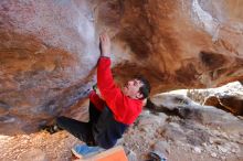 Bouldering in Hueco Tanks on 12/29/2019 with Blue Lizard Climbing and Yoga

Filename: SRM_20191229_1430020.jpg
Aperture: f/2.8
Shutter Speed: 1/160
Body: Canon EOS-1D Mark II
Lens: Canon EF 16-35mm f/2.8 L