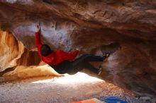 Bouldering in Hueco Tanks on 12/29/2019 with Blue Lizard Climbing and Yoga

Filename: SRM_20191229_1432140.jpg
Aperture: f/3.2
Shutter Speed: 1/250
Body: Canon EOS-1D Mark II
Lens: Canon EF 16-35mm f/2.8 L