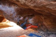 Bouldering in Hueco Tanks on 12/29/2019 with Blue Lizard Climbing and Yoga

Filename: SRM_20191229_1434190.jpg
Aperture: f/2.8
Shutter Speed: 1/250
Body: Canon EOS-1D Mark II
Lens: Canon EF 16-35mm f/2.8 L