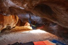 Bouldering in Hueco Tanks on 12/29/2019 with Blue Lizard Climbing and Yoga

Filename: SRM_20191229_1434340.jpg
Aperture: f/4.0
Shutter Speed: 1/250
Body: Canon EOS-1D Mark II
Lens: Canon EF 16-35mm f/2.8 L