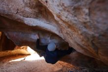 Bouldering in Hueco Tanks on 12/29/2019 with Blue Lizard Climbing and Yoga

Filename: SRM_20191229_1441310.jpg
Aperture: f/4.0
Shutter Speed: 1/250
Body: Canon EOS-1D Mark II
Lens: Canon EF 16-35mm f/2.8 L