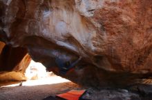 Bouldering in Hueco Tanks on 12/29/2019 with Blue Lizard Climbing and Yoga

Filename: SRM_20191229_1444320.jpg
Aperture: f/4.5
Shutter Speed: 1/250
Body: Canon EOS-1D Mark II
Lens: Canon EF 16-35mm f/2.8 L