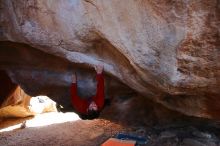 Bouldering in Hueco Tanks on 12/29/2019 with Blue Lizard Climbing and Yoga

Filename: SRM_20191229_1445120.jpg
Aperture: f/4.0
Shutter Speed: 1/250
Body: Canon EOS-1D Mark II
Lens: Canon EF 16-35mm f/2.8 L
