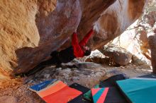 Bouldering in Hueco Tanks on 12/29/2019 with Blue Lizard Climbing and Yoga

Filename: SRM_20191229_1451530.jpg
Aperture: f/3.2
Shutter Speed: 1/250
Body: Canon EOS-1D Mark II
Lens: Canon EF 16-35mm f/2.8 L