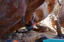 Bouldering in Hueco Tanks on 12/29/2019 with Blue Lizard Climbing and Yoga

Filename: SRM_20191229_1453180.jpg
Aperture: f/3.2
Shutter Speed: 1/250
Body: Canon EOS-1D Mark II
Lens: Canon EF 16-35mm f/2.8 L