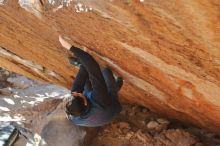 Bouldering in Hueco Tanks on 12/29/2019 with Blue Lizard Climbing and Yoga

Filename: SRM_20191229_1528050.jpg
Aperture: f/4.0
Shutter Speed: 1/320
Body: Canon EOS-1D Mark II
Lens: Canon EF 50mm f/1.8 II