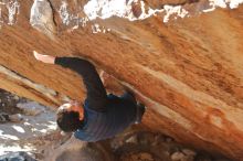 Bouldering in Hueco Tanks on 12/29/2019 with Blue Lizard Climbing and Yoga

Filename: SRM_20191229_1528060.jpg
Aperture: f/4.5
Shutter Speed: 1/320
Body: Canon EOS-1D Mark II
Lens: Canon EF 50mm f/1.8 II