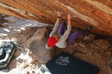 Bouldering in Hueco Tanks on 12/29/2019 with Blue Lizard Climbing and Yoga

Filename: SRM_20191229_1529530.jpg
Aperture: f/4.5
Shutter Speed: 1/320
Body: Canon EOS-1D Mark II
Lens: Canon EF 50mm f/1.8 II