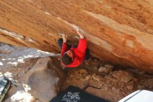 Bouldering in Hueco Tanks on 12/29/2019 with Blue Lizard Climbing and Yoga

Filename: SRM_20191229_1532020.jpg
Aperture: f/3.5
Shutter Speed: 1/400
Body: Canon EOS-1D Mark II
Lens: Canon EF 50mm f/1.8 II