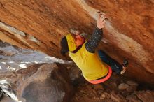 Bouldering in Hueco Tanks on 12/29/2019 with Blue Lizard Climbing and Yoga

Filename: SRM_20191229_1537480.jpg
Aperture: f/4.0
Shutter Speed: 1/400
Body: Canon EOS-1D Mark II
Lens: Canon EF 50mm f/1.8 II