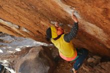 Bouldering in Hueco Tanks on 12/29/2019 with Blue Lizard Climbing and Yoga

Filename: SRM_20191229_1537560.jpg
Aperture: f/4.0
Shutter Speed: 1/400
Body: Canon EOS-1D Mark II
Lens: Canon EF 50mm f/1.8 II