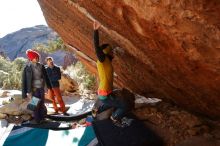 Bouldering in Hueco Tanks on 12/29/2019 with Blue Lizard Climbing and Yoga

Filename: SRM_20191229_1557580.jpg
Aperture: f/5.0
Shutter Speed: 1/320
Body: Canon EOS-1D Mark II
Lens: Canon EF 16-35mm f/2.8 L