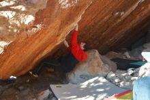 Bouldering in Hueco Tanks on 12/29/2019 with Blue Lizard Climbing and Yoga

Filename: SRM_20191229_1607140.jpg
Aperture: f/5.6
Shutter Speed: 1/320
Body: Canon EOS-1D Mark II
Lens: Canon EF 50mm f/1.8 II