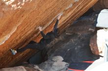 Bouldering in Hueco Tanks on 12/29/2019 with Blue Lizard Climbing and Yoga

Filename: SRM_20191229_1609530.jpg
Aperture: f/4.5
Shutter Speed: 1/320
Body: Canon EOS-1D Mark II
Lens: Canon EF 50mm f/1.8 II