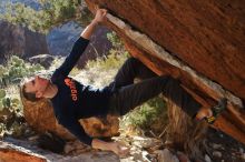 Bouldering in Hueco Tanks on 12/29/2019 with Blue Lizard Climbing and Yoga

Filename: SRM_20191229_1613430.jpg
Aperture: f/6.3
Shutter Speed: 1/320
Body: Canon EOS-1D Mark II
Lens: Canon EF 50mm f/1.8 II