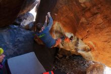 Bouldering in Hueco Tanks on 12/29/2019 with Blue Lizard Climbing and Yoga

Filename: SRM_20191229_1701590.jpg
Aperture: f/3.5
Shutter Speed: 1/200
Body: Canon EOS-1D Mark II
Lens: Canon EF 16-35mm f/2.8 L