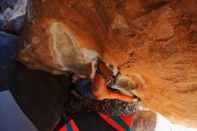 Bouldering in Hueco Tanks on 12/29/2019 with Blue Lizard Climbing and Yoga

Filename: SRM_20191229_1711490.jpg
Aperture: f/3.5
Shutter Speed: 1/200
Body: Canon EOS-1D Mark II
Lens: Canon EF 16-35mm f/2.8 L