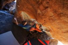 Bouldering in Hueco Tanks on 12/29/2019 with Blue Lizard Climbing and Yoga

Filename: SRM_20191229_1712030.jpg
Aperture: f/4.0
Shutter Speed: 1/160
Body: Canon EOS-1D Mark II
Lens: Canon EF 16-35mm f/2.8 L