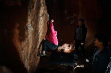 Bouldering in Hueco Tanks on 12/30/2019 with Blue Lizard Climbing and Yoga

Filename: SRM_20191230_1124580.jpg
Aperture: f/6.3
Shutter Speed: 1/250
Body: Canon EOS-1D Mark II
Lens: Canon EF 16-35mm f/2.8 L