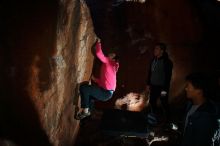 Bouldering in Hueco Tanks on 12/30/2019 with Blue Lizard Climbing and Yoga

Filename: SRM_20191230_1124590.jpg
Aperture: f/6.3
Shutter Speed: 1/250
Body: Canon EOS-1D Mark II
Lens: Canon EF 16-35mm f/2.8 L