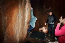 Bouldering in Hueco Tanks on 12/30/2019 with Blue Lizard Climbing and Yoga

Filename: SRM_20191230_1128010.jpg
Aperture: f/5.6
Shutter Speed: 1/250
Body: Canon EOS-1D Mark II
Lens: Canon EF 16-35mm f/2.8 L