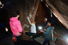 Bouldering in Hueco Tanks on 12/30/2019 with Blue Lizard Climbing and Yoga

Filename: SRM_20191230_1201200.jpg
Aperture: f/5.6
Shutter Speed: 1/250
Body: Canon EOS-1D Mark II
Lens: Canon EF 16-35mm f/2.8 L