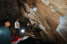 Bouldering in Hueco Tanks on 12/30/2019 with Blue Lizard Climbing and Yoga

Filename: SRM_20191230_1216130.jpg
Aperture: f/8.0
Shutter Speed: 1/250
Body: Canon EOS-1D Mark II
Lens: Canon EF 16-35mm f/2.8 L