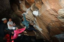 Bouldering in Hueco Tanks on 12/30/2019 with Blue Lizard Climbing and Yoga

Filename: SRM_20191230_1225340.jpg
Aperture: f/8.0
Shutter Speed: 1/250
Body: Canon EOS-1D Mark II
Lens: Canon EF 16-35mm f/2.8 L