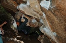 Bouldering in Hueco Tanks on 12/30/2019 with Blue Lizard Climbing and Yoga

Filename: SRM_20191230_1228070.jpg
Aperture: f/8.0
Shutter Speed: 1/250
Body: Canon EOS-1D Mark II
Lens: Canon EF 16-35mm f/2.8 L