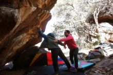 Bouldering in Hueco Tanks on 12/30/2019 with Blue Lizard Climbing and Yoga

Filename: SRM_20191230_1328441.jpg
Aperture: f/4.0
Shutter Speed: 1/250
Body: Canon EOS-1D Mark II
Lens: Canon EF 16-35mm f/2.8 L