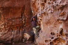 Bouldering in Hueco Tanks on 12/30/2019 with Blue Lizard Climbing and Yoga

Filename: SRM_20191230_1442400.jpg
Aperture: f/2.8
Shutter Speed: 1/100
Body: Canon EOS-1D Mark II
Lens: Canon EF 16-35mm f/2.8 L