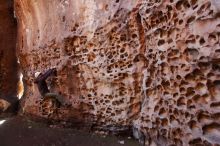 Bouldering in Hueco Tanks on 12/30/2019 with Blue Lizard Climbing and Yoga

Filename: SRM_20191230_1443550.jpg
Aperture: f/4.0
Shutter Speed: 1/100
Body: Canon EOS-1D Mark II
Lens: Canon EF 16-35mm f/2.8 L