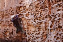 Bouldering in Hueco Tanks on 12/30/2019 with Blue Lizard Climbing and Yoga

Filename: SRM_20191230_1444100.jpg
Aperture: f/3.5
Shutter Speed: 1/100
Body: Canon EOS-1D Mark II
Lens: Canon EF 16-35mm f/2.8 L