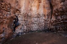 Bouldering in Hueco Tanks on 12/30/2019 with Blue Lizard Climbing and Yoga

Filename: SRM_20191230_1459570.jpg
Aperture: f/3.5
Shutter Speed: 1/100
Body: Canon EOS-1D Mark II
Lens: Canon EF 16-35mm f/2.8 L